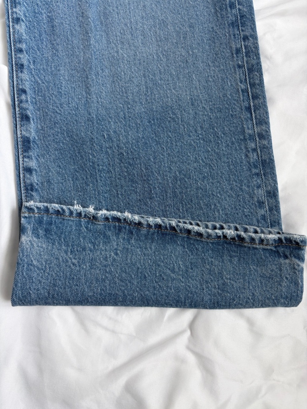 Loft High-Rise Wide Leg Jeans in Vintage Indigo - Picture 7 of 9